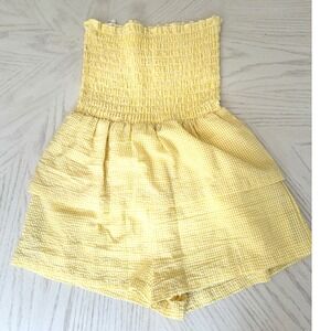 MC|P Gingham Romper‎ Size Medum